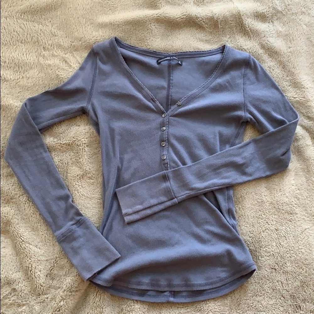 Abercrombie & Fitch slim fitting long sleeve